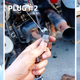Illustration for article titled How To Fix A Broken Spark Plug With Teeth, Tape, And Jumper Cables